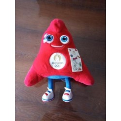 Mascotte JO paris 2024 35cm