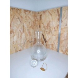 Carafe en verre