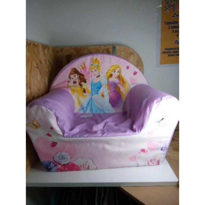 Fauteuil enfant princesse