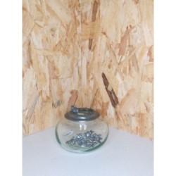 Coupe decorative etain