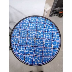 Table d appoint bleu