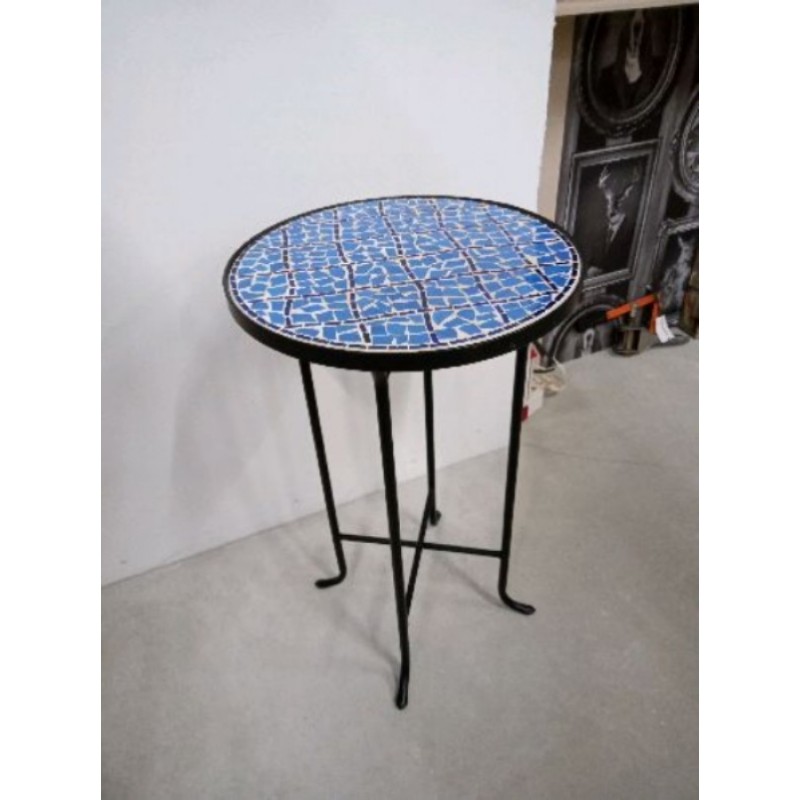 Table d appoint bleu