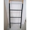Echelle bambou bois et noire