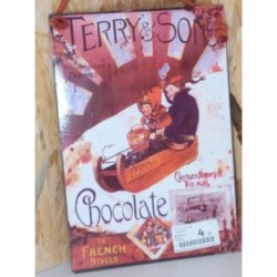 Plaque metal Terry & Sons