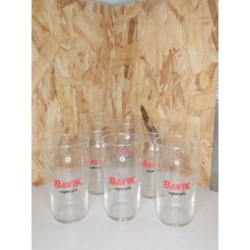 Lot 6 verres BAVICK Super pils