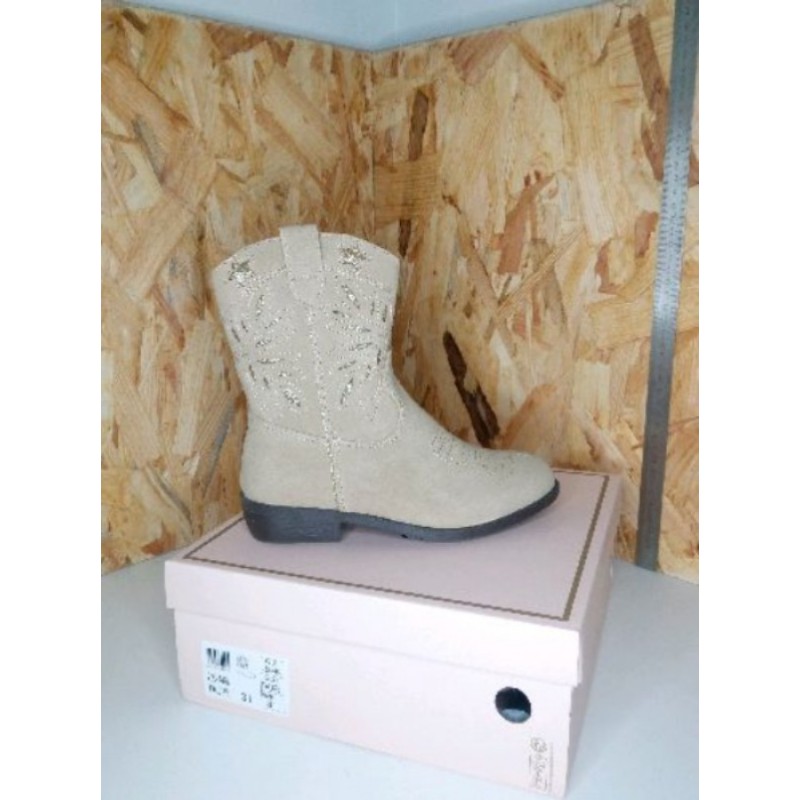 Santiag couleur taupe