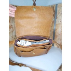 Sac marron cuir