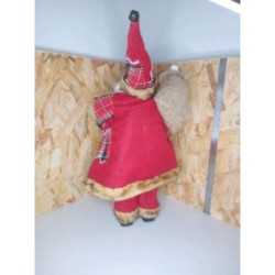 Père Noël Rouge Marron