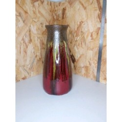 VASE ROUGE VERT