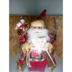 Père Noël Rouge Marron