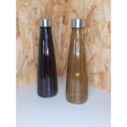 Bouteille verre avec bouchon 