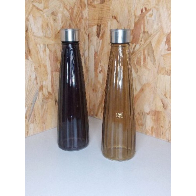 Bouteille verre avec bouchon 