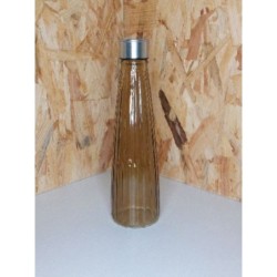 Bouteille verre avec bouchon 