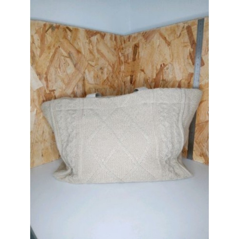  Sac a main laine beige 