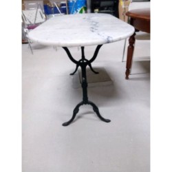 Table imitation marbre