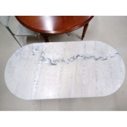 Table imitation marbre