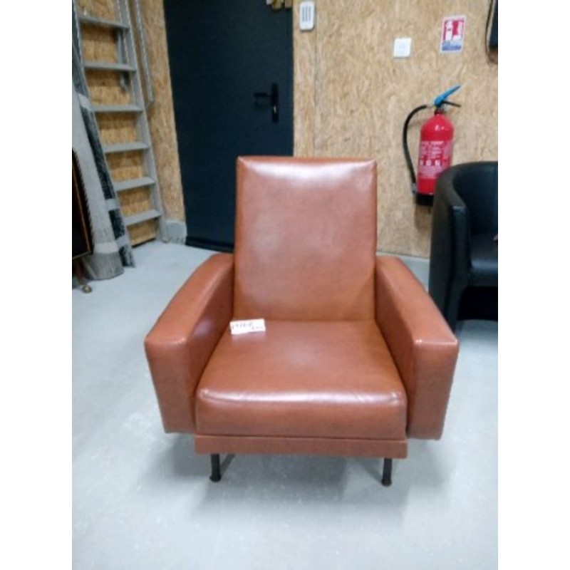 Fauteuil marron