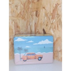 boite en metal voiture