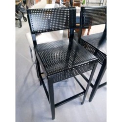 Deux tabourets de bar metal 