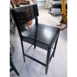 Deux tabourets de bar metal 