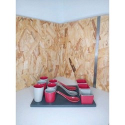 Plateau + 12 verrines