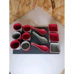 Plateau + 12 verrines