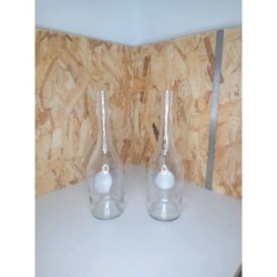 Lot  2 bouteilles Smiley