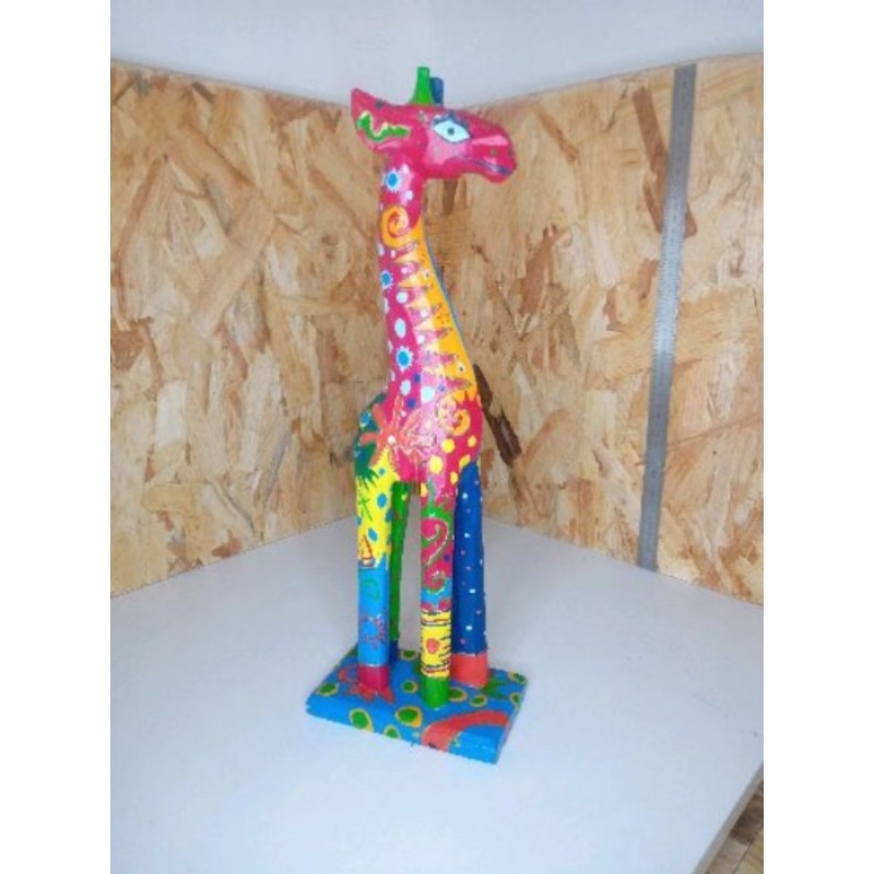 Girafe multicolore