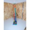 Girafe multicolore