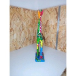 Girafe multicolore
