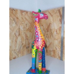 Girafe multicolore