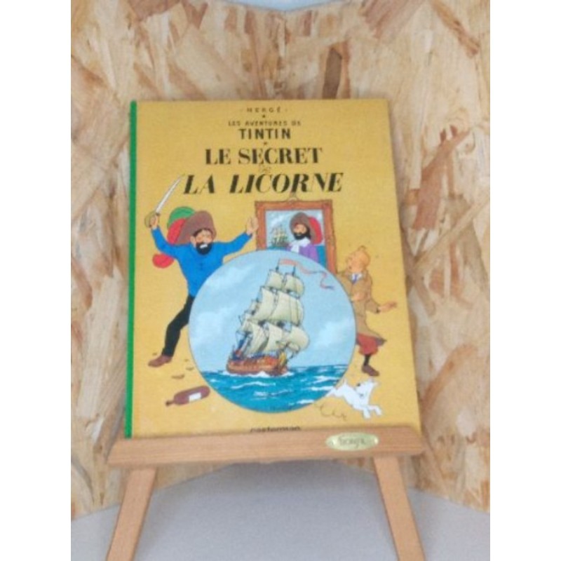 BD Tintin le secret de la licorne 