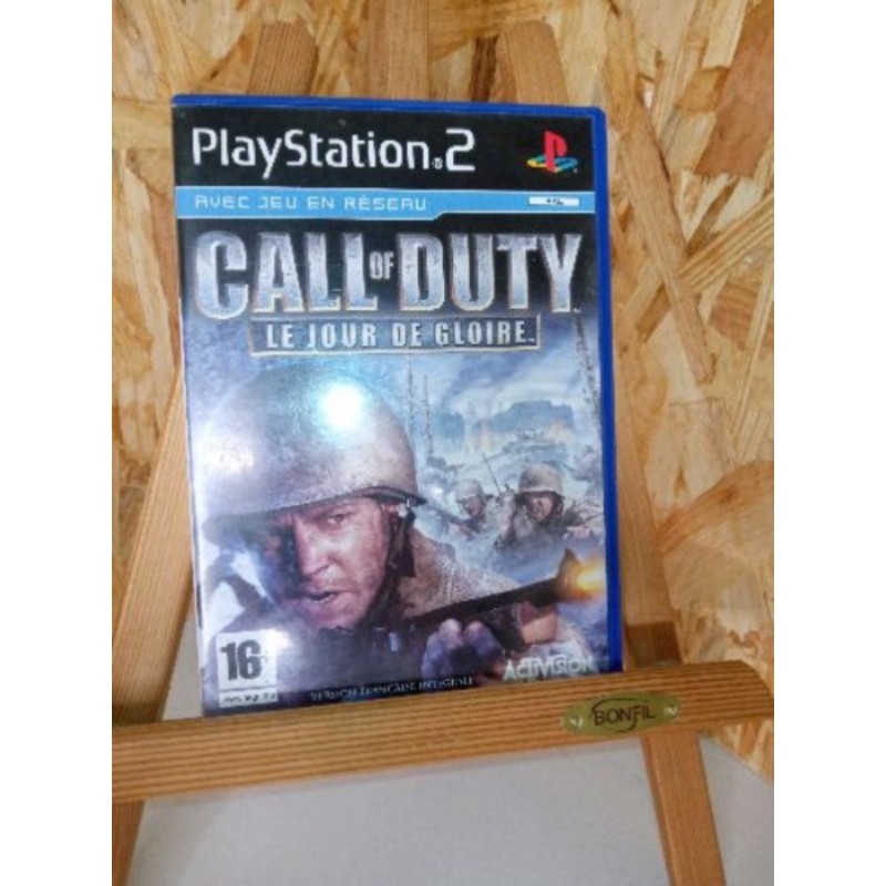 Jeu PS2 Call of duty le jour de gloir 