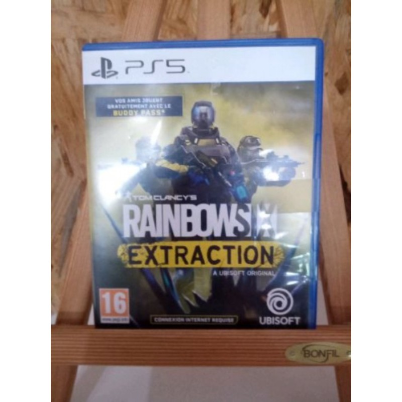 Jeu PS5 RainBowSix extraction 