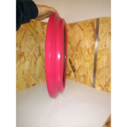 Horloge murale rouge