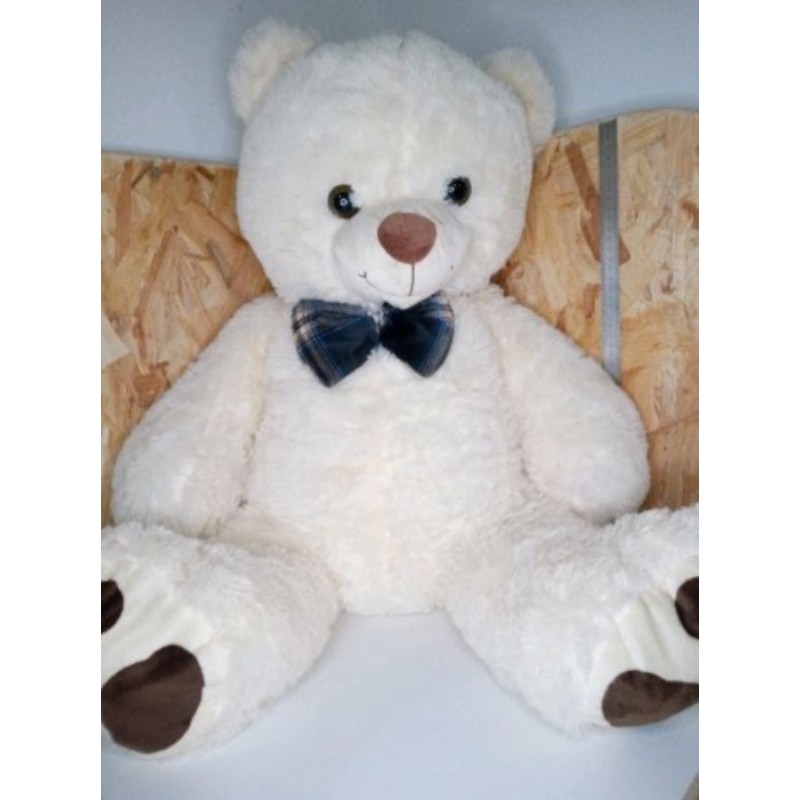 Peluche ours creme