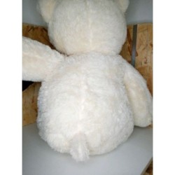 Peluche ours creme
