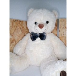 Peluche ours creme