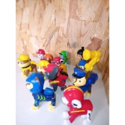 Lot de 12 figurine pat patrouille 
