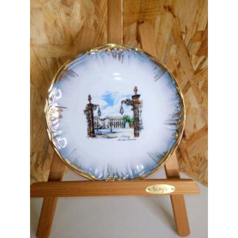 Assiette Nancy Place Stanislas 