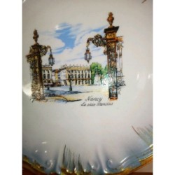 Assiette Nancy Place Stanislas 