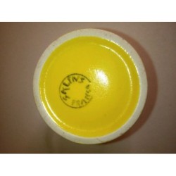 tasse jaune + soucoupe