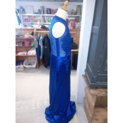ROBE SOIREE BLEUE 40-42
