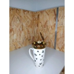 Grand Mug avec couvercle 