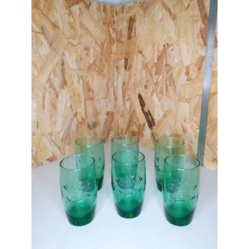 Lot de 6 verres Pampryl