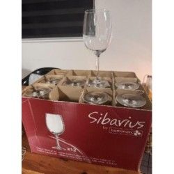 8 Verres a eau/ pied Luminarc