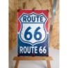 Plaque metal route 66