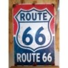 Plaque metal route 66