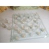Jeu echecs en verre
