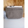Sac a main velours chien